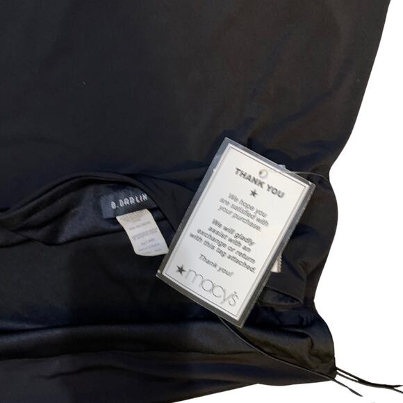 B. Darlin Black cowl neck mini dress date night club NWT Sexy XXL - Picture 2 of 2
